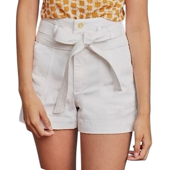 Pilcro and the Letterpress 30 high waist belted shorts SH2 2953 - Picture 1 of 16